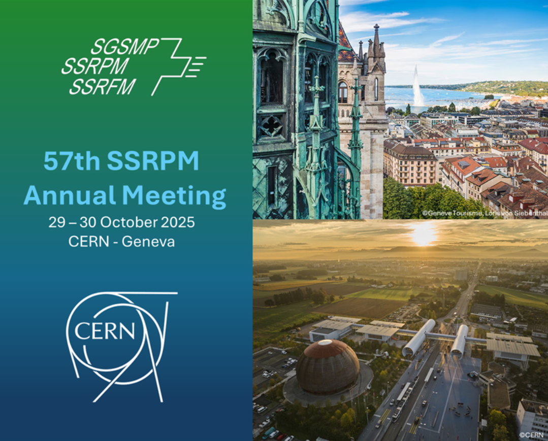57th Annual Meeting of the Swiss Society of Radiobiology and Medical Physics - CERN
